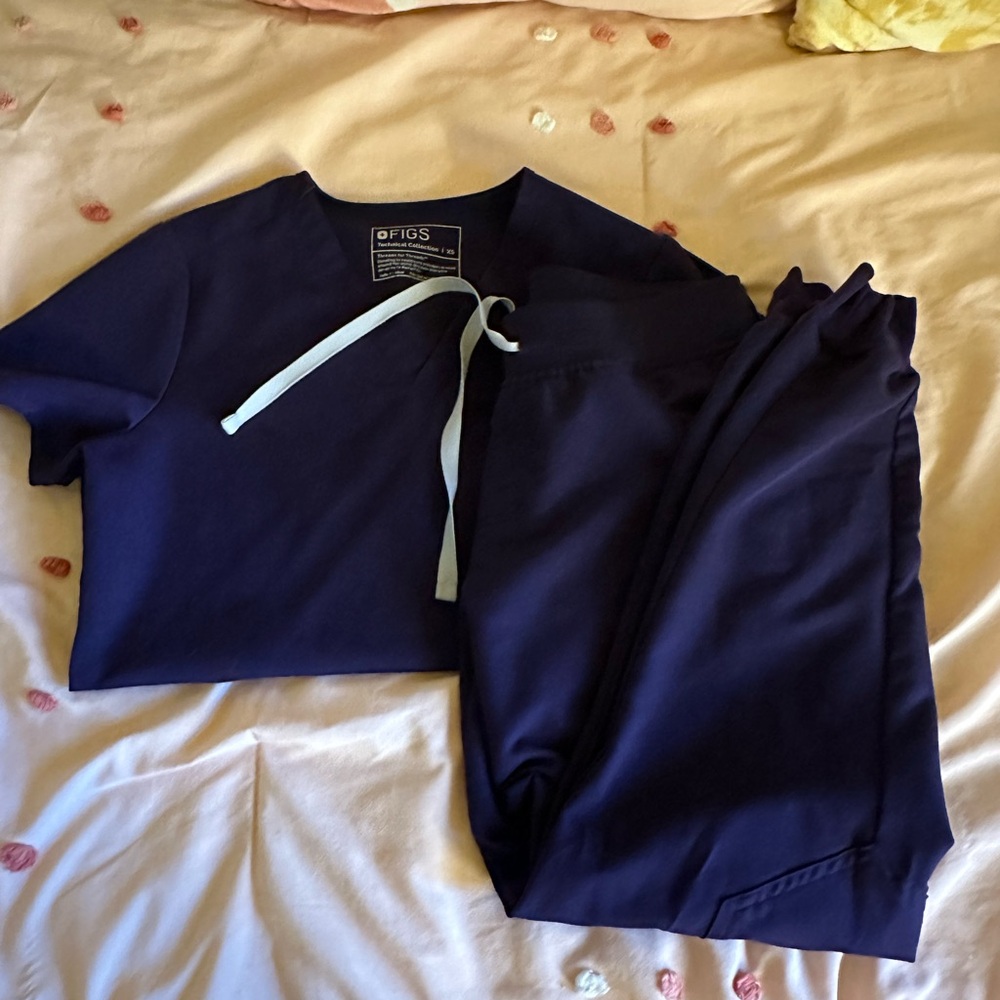 Figs purple jam XS/XSP set